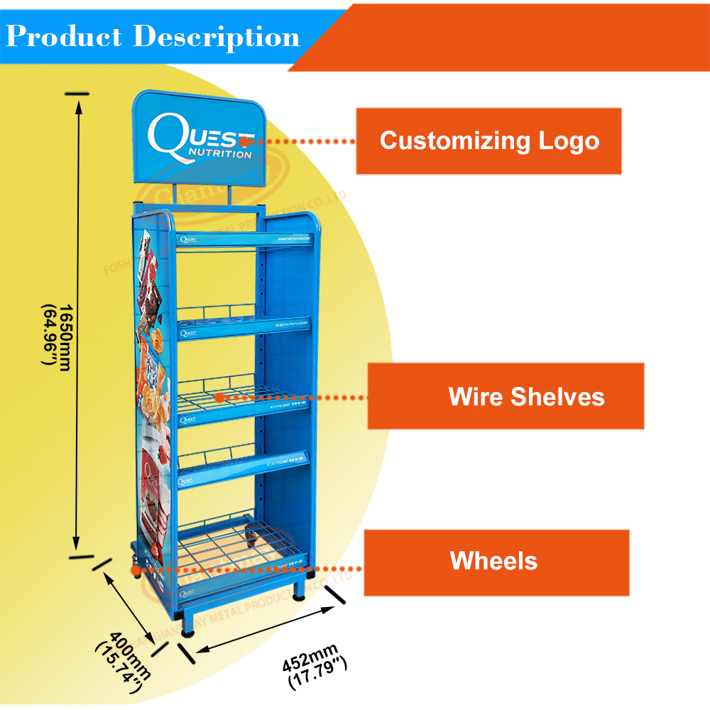 DR016 Snack Display Stand - Image 2