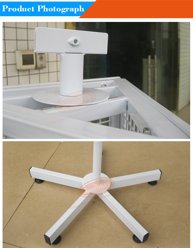 DR018 Grid Mesh Rotate Display Stand - Image 4