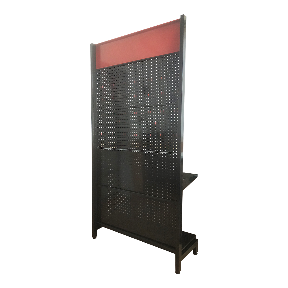 DR004 Wholesale Retail for Store Metal Pegboard Display Rack Accessories Shelves Display Stand for Hand Tools with Hook - Image 3