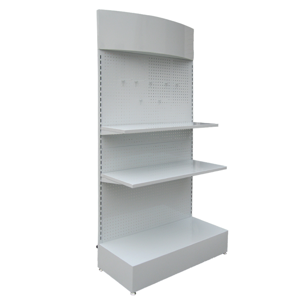 DR009 Arc Header Pegboard Display