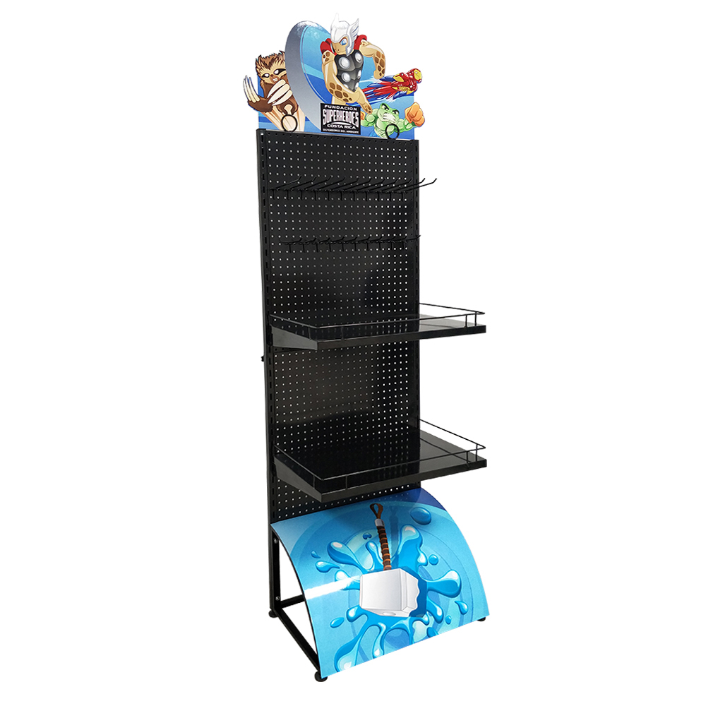 DR019-G Arc Bottom Pegboard Stand