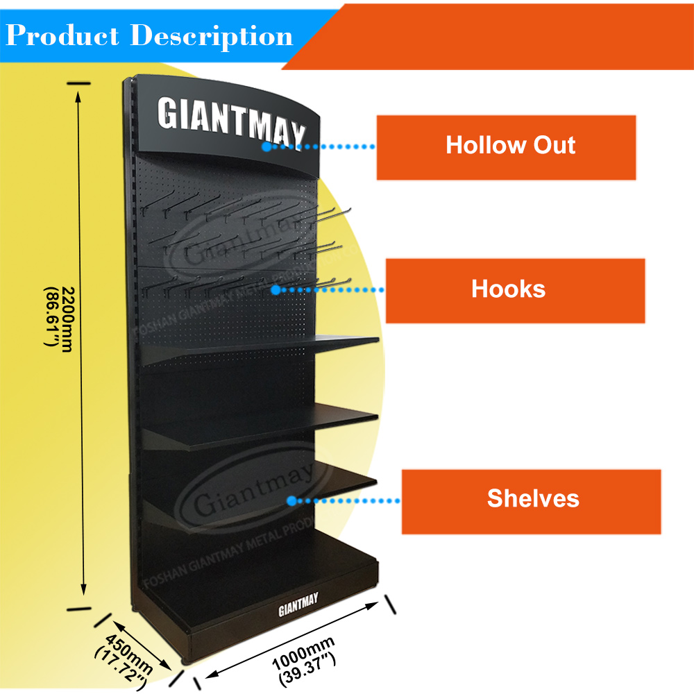 DR022 Pegboard Display Stand - Image 2