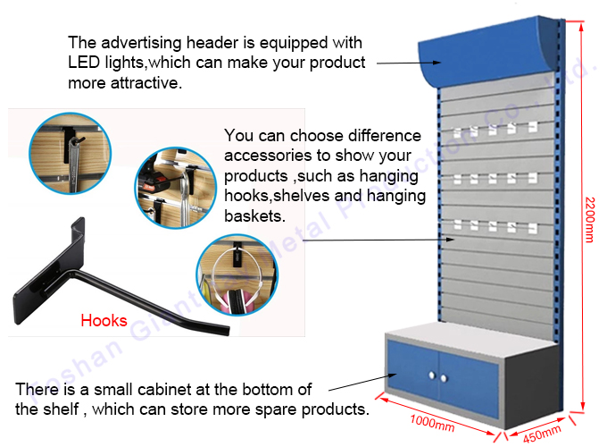 DR040 Slatwall Display Stand - Image 2