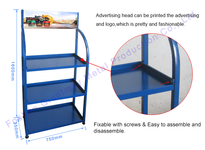 DR082 Lubricant Display Stand - Image 3