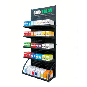 DR043-A Arc Bottom Pegboard Display