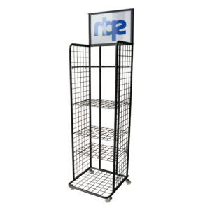 DR052 Wire Stand With Wheels