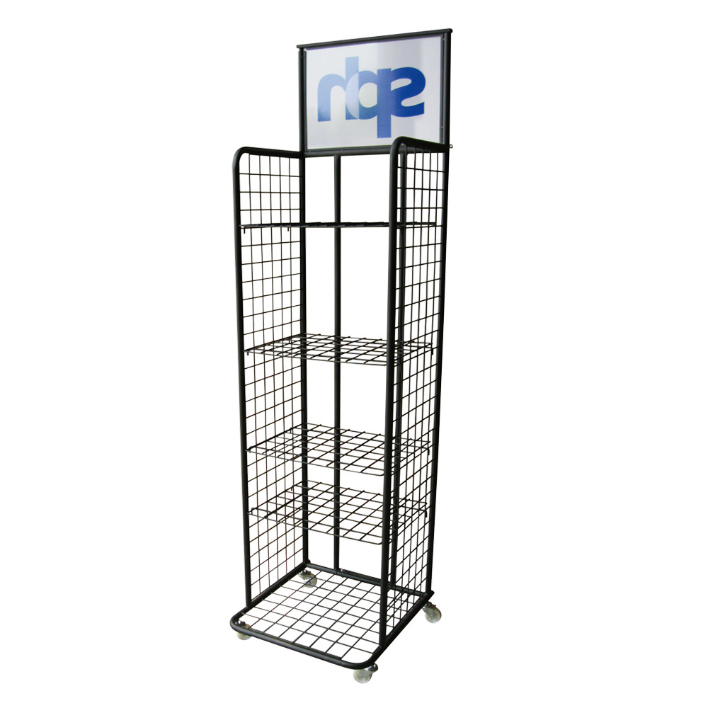 DR052 Wire Stand With Wheels
