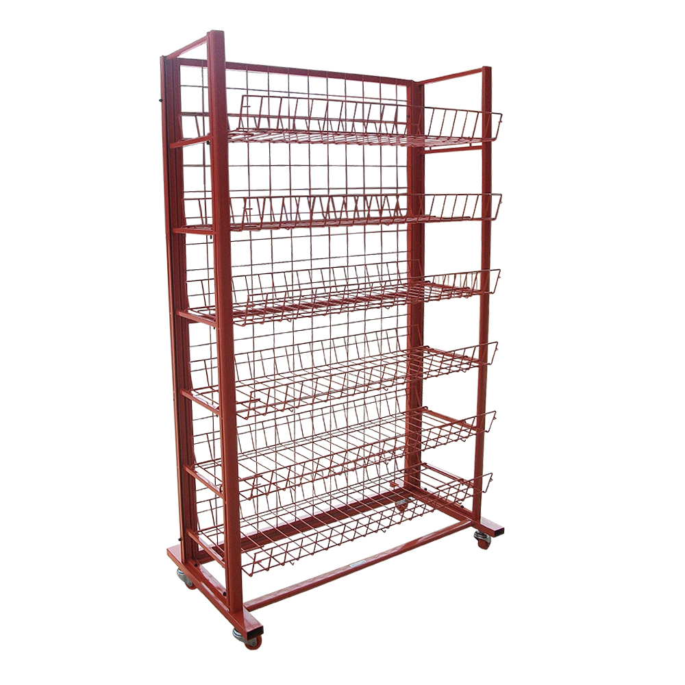 DR056 Wire Grid Baskets Display Stand - Image 4