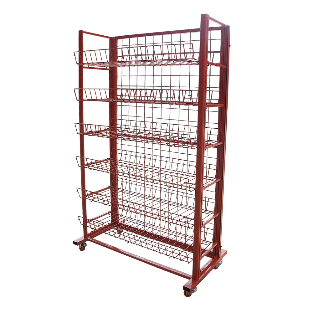 DR056 Wire Grid Baskets Display Stand - Image 5