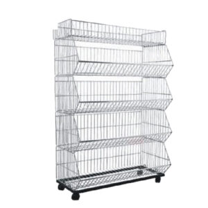 DR070 Wire Basket Snack Display Stand