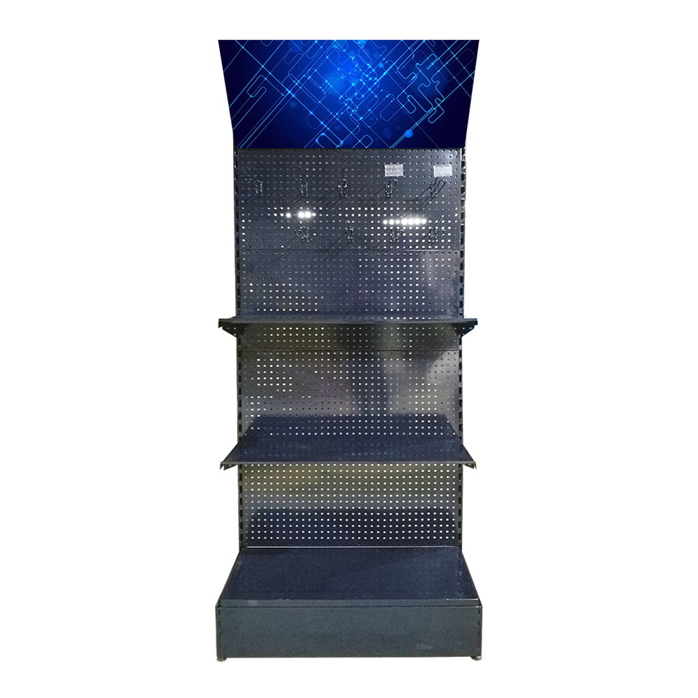 DR073-A Triangle Header Pegboard Rack - Image 4