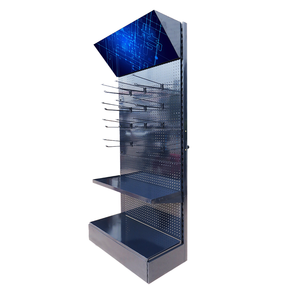 DR073-A Triangle Header Pegboard Rack - Image 5