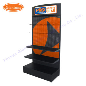 DR124 Pegboard Metal Display Stand