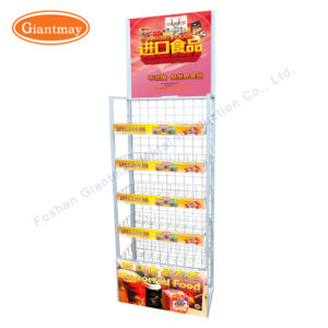 DR142 Wire Mesh Snack Display Rack
