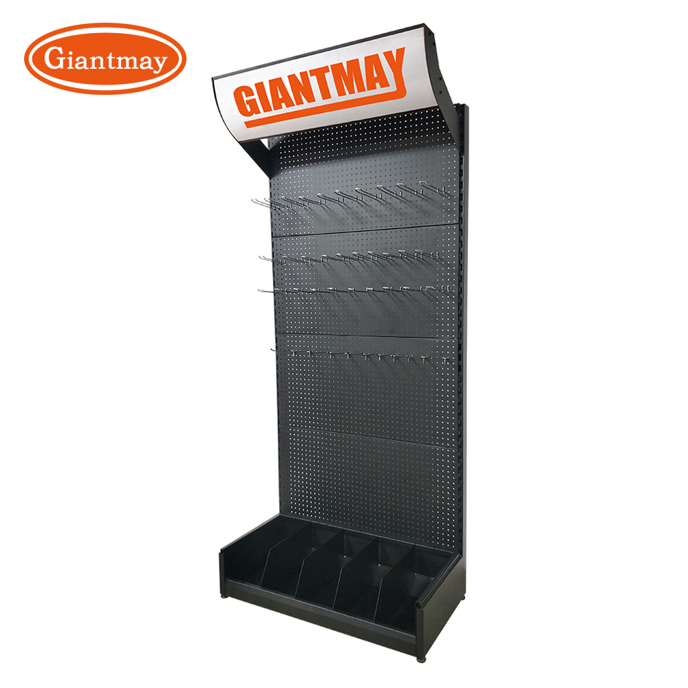 DR198 Hardware Pegboard Display Rack